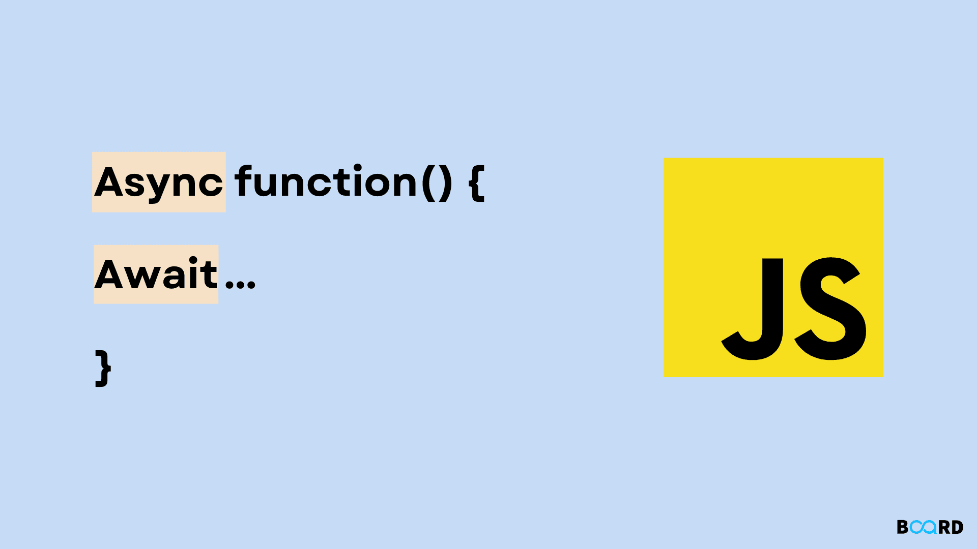 Async/await without the mystery
